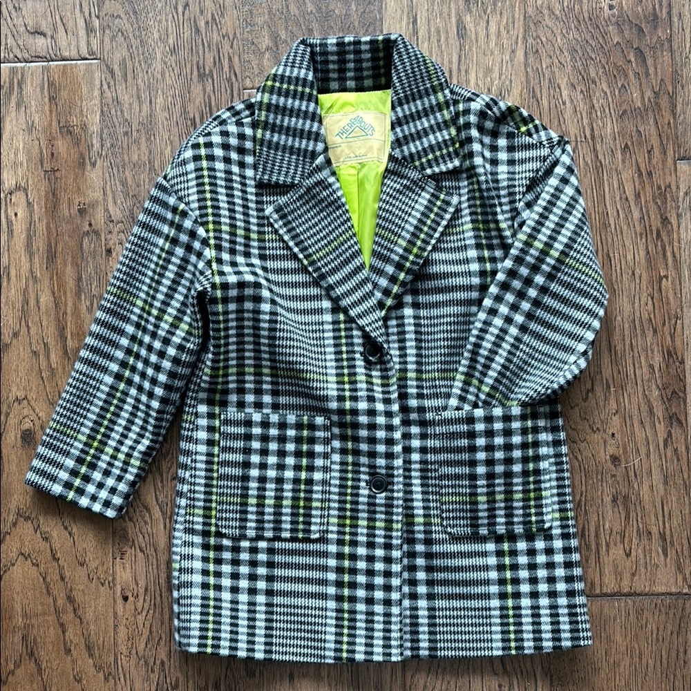 Plaid Kid’s Houndstooth Jacket